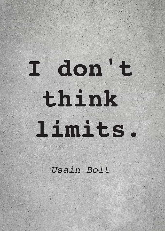 Usain Bolt Quote L014