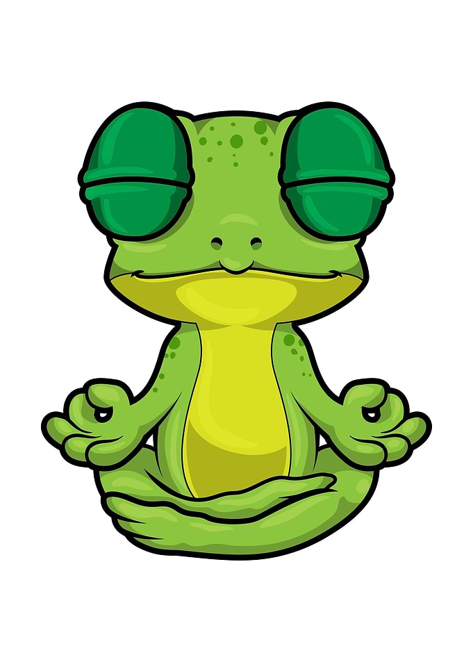 Frog Yoga Stretching