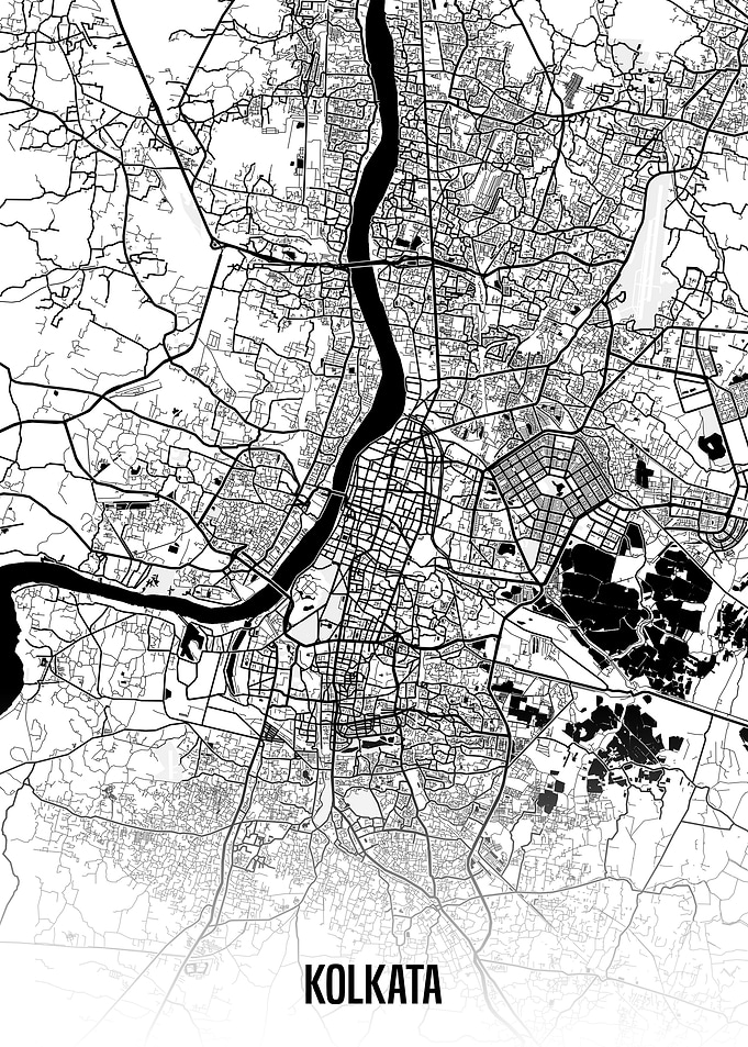 Kolkata map