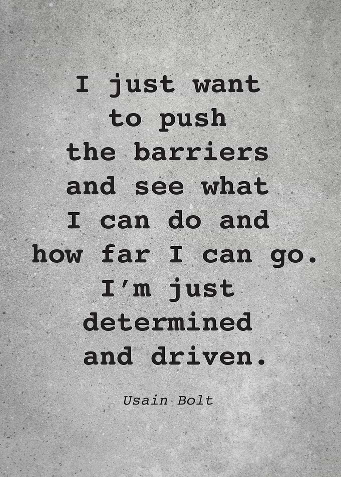 Usain Bolt Quote L017