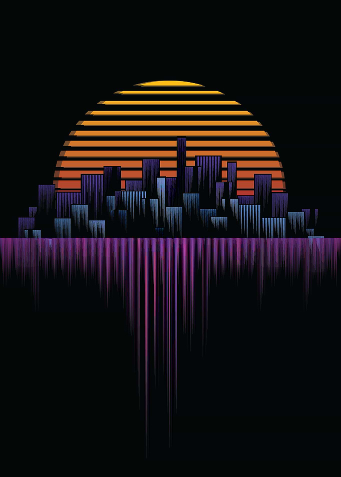Outrun Sunset City