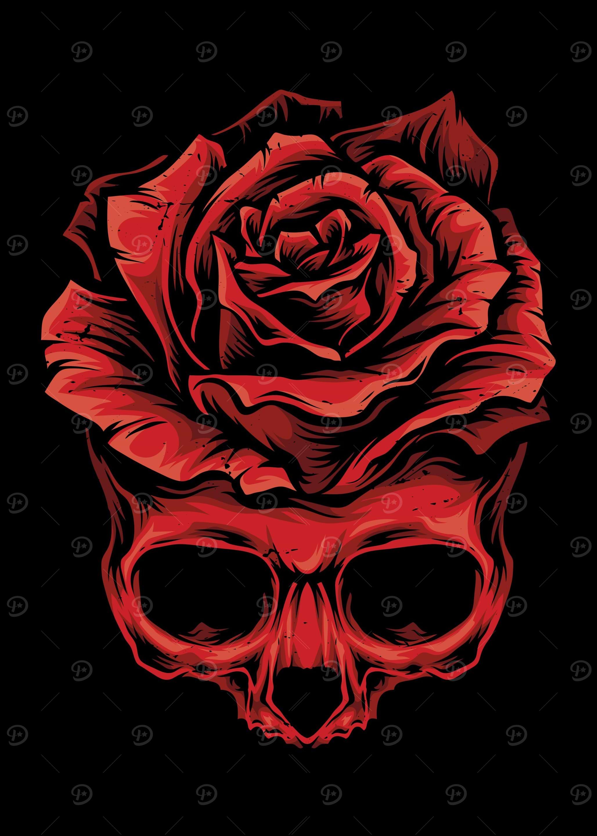 Rose Skull