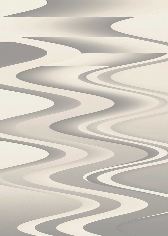 Waves of white shades vert