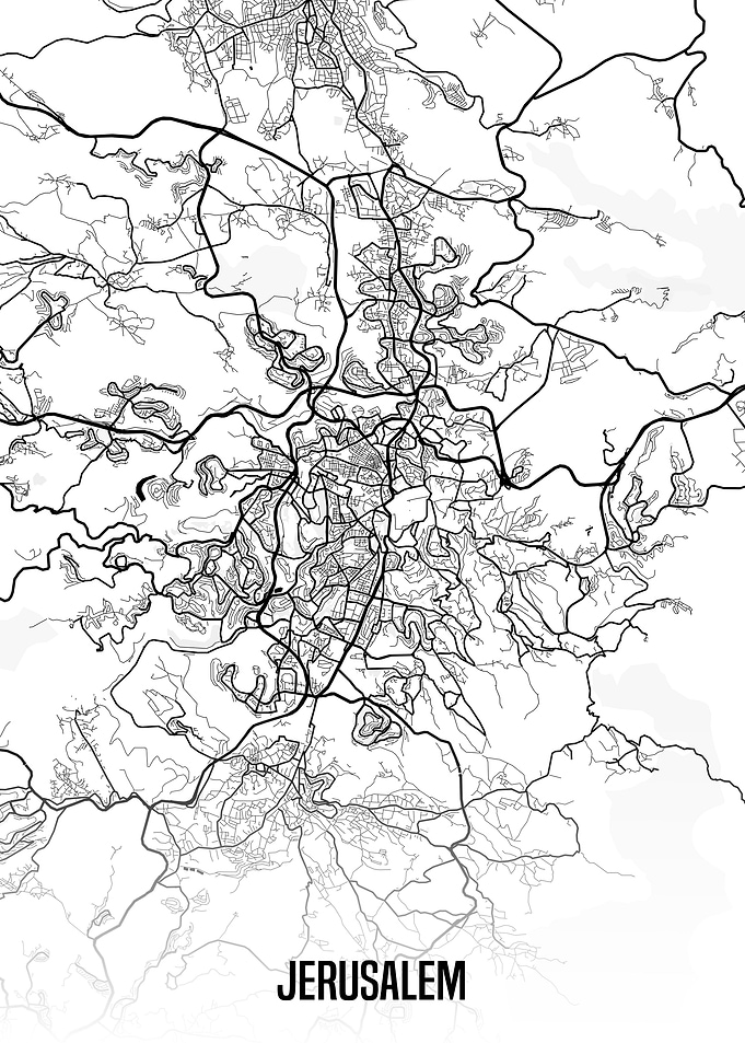 Jerusalem map