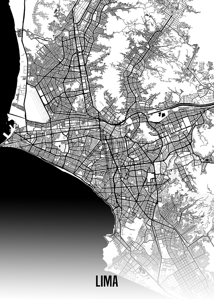 Lima map