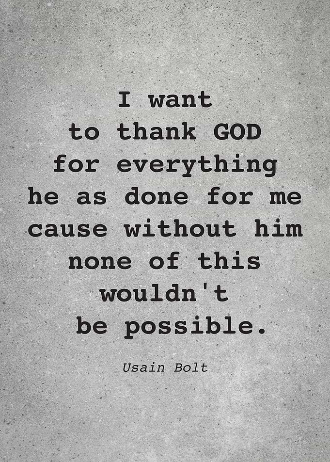 Usain Bolt Quote L011