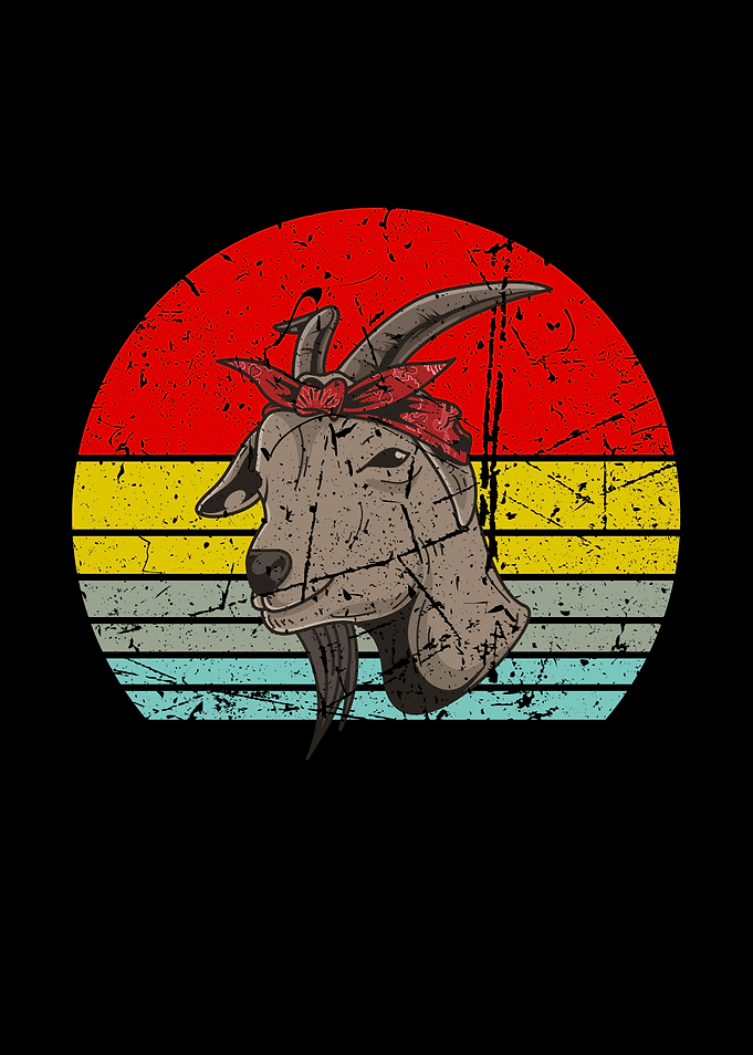 Retro Goat