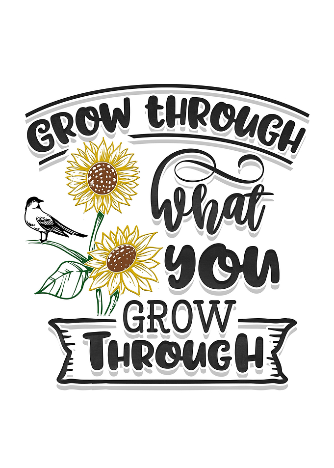 Grow through