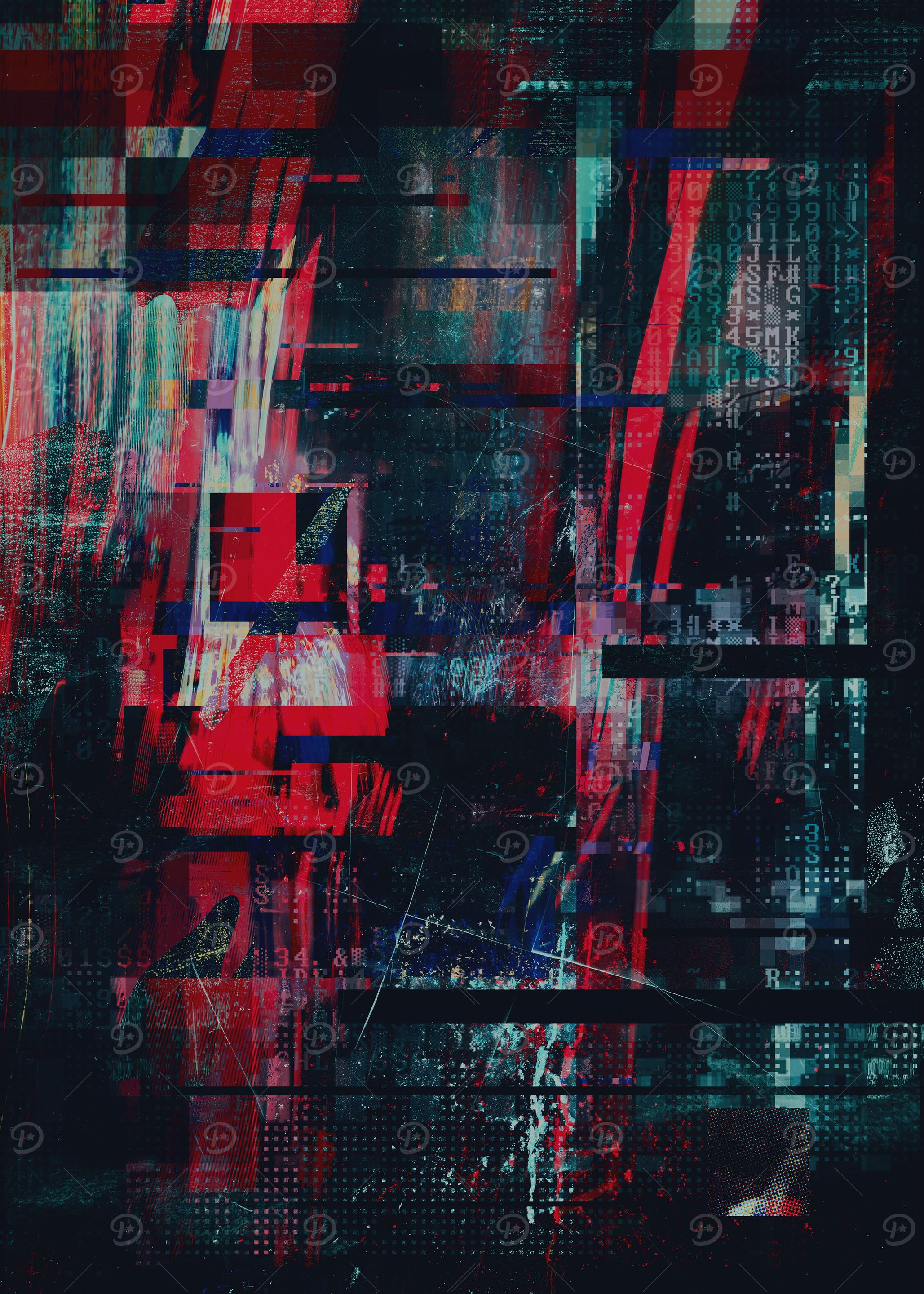 Abstract Grunge
