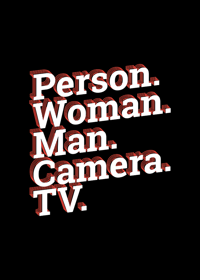 Person Woman Man Camera TV