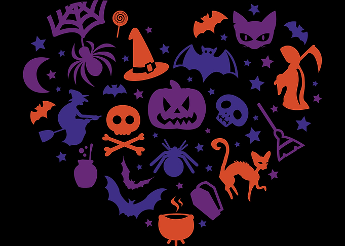 Heart Spooky Halloween Sym