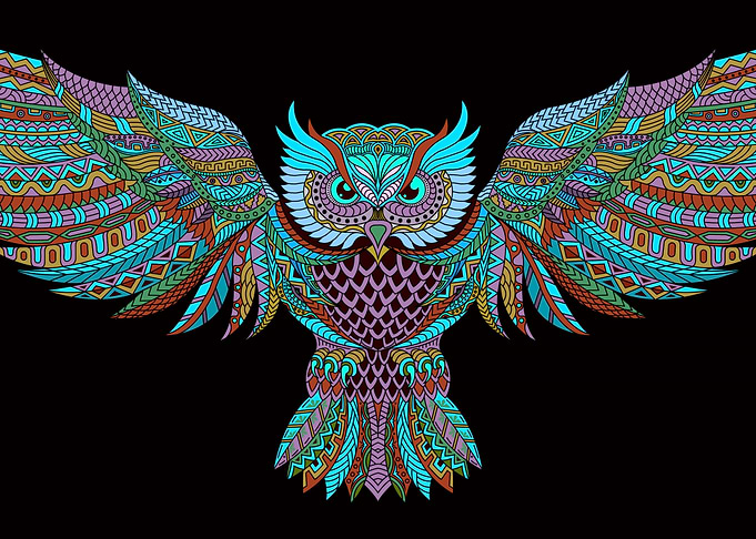 Abstract Owl