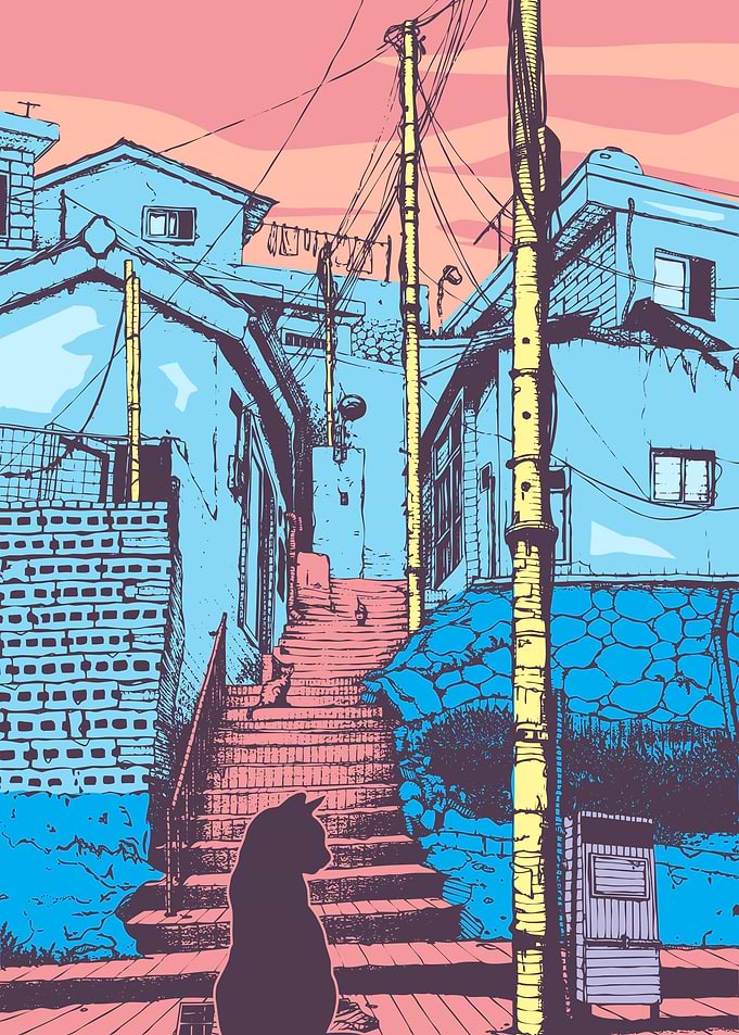 Japan City Pop Cat 11