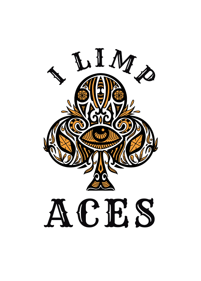 I Limp Aces Poker Design