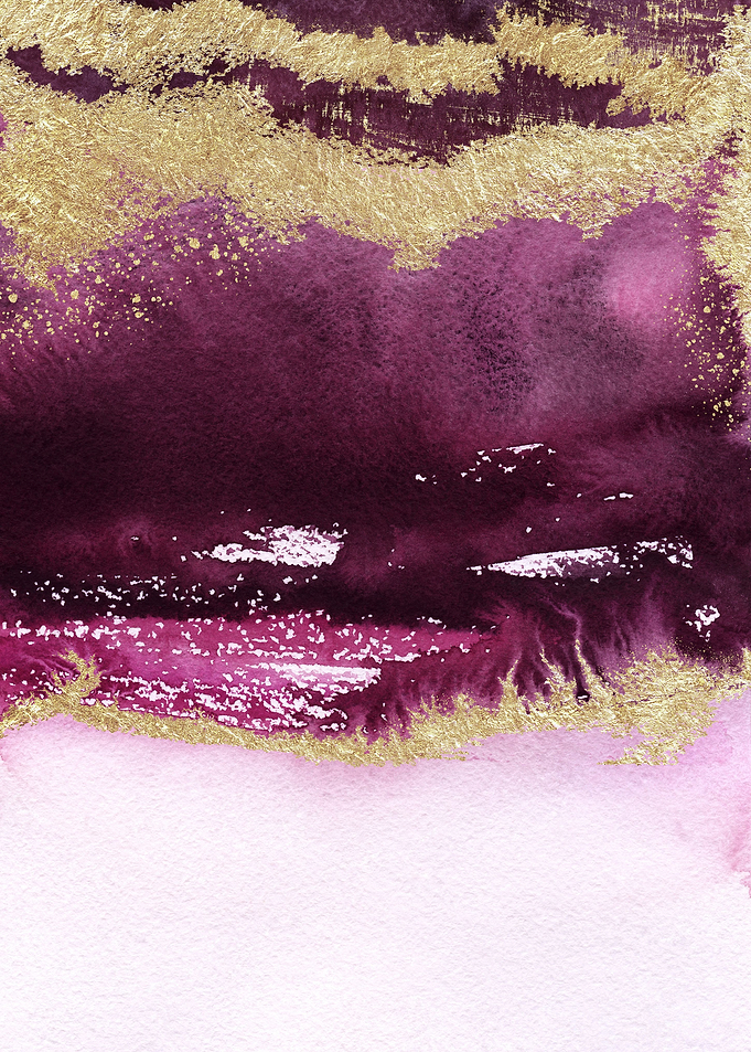 Magenta Gold Abstract 05