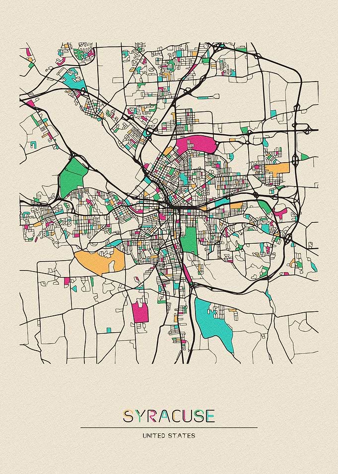 Syracuse Map