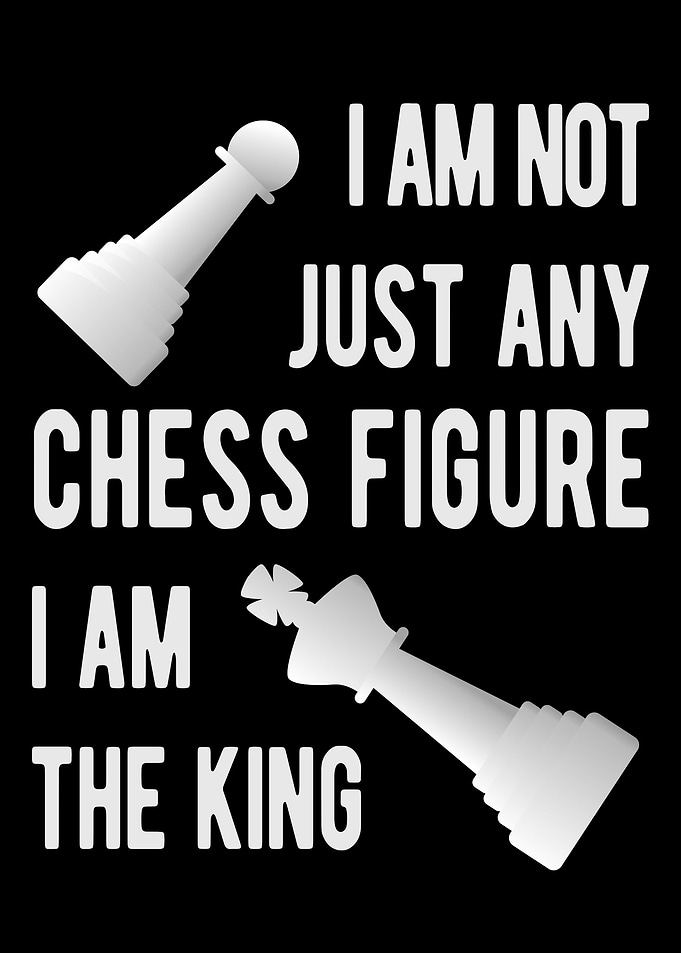 I am the king Funny Phrase