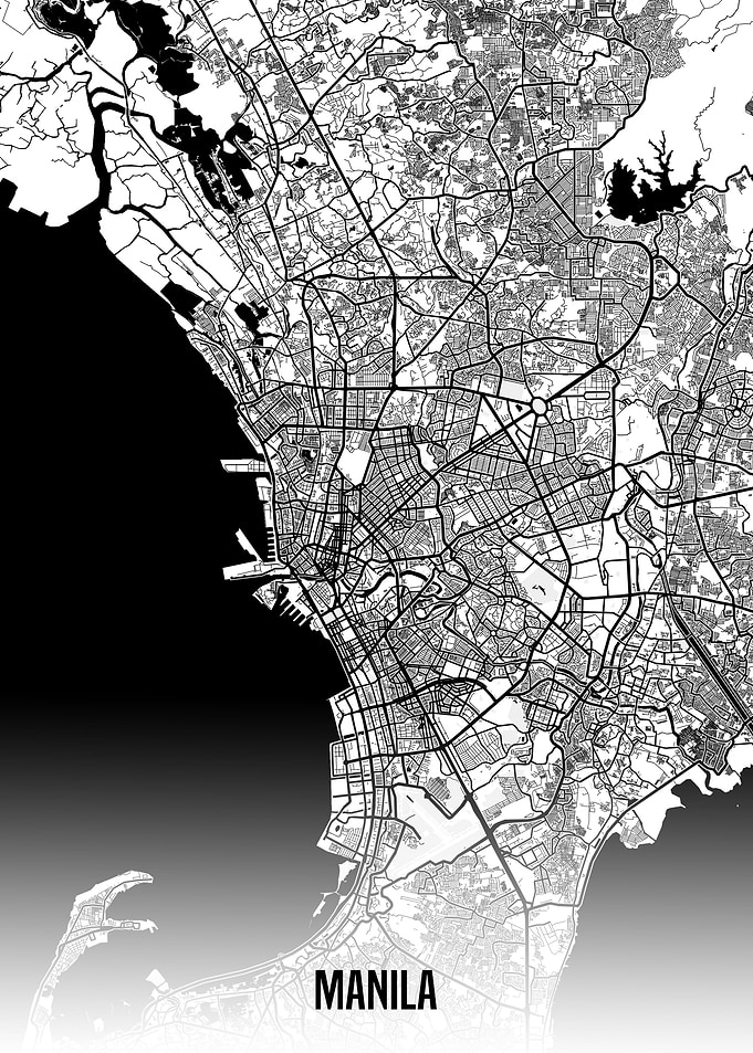 Manila map