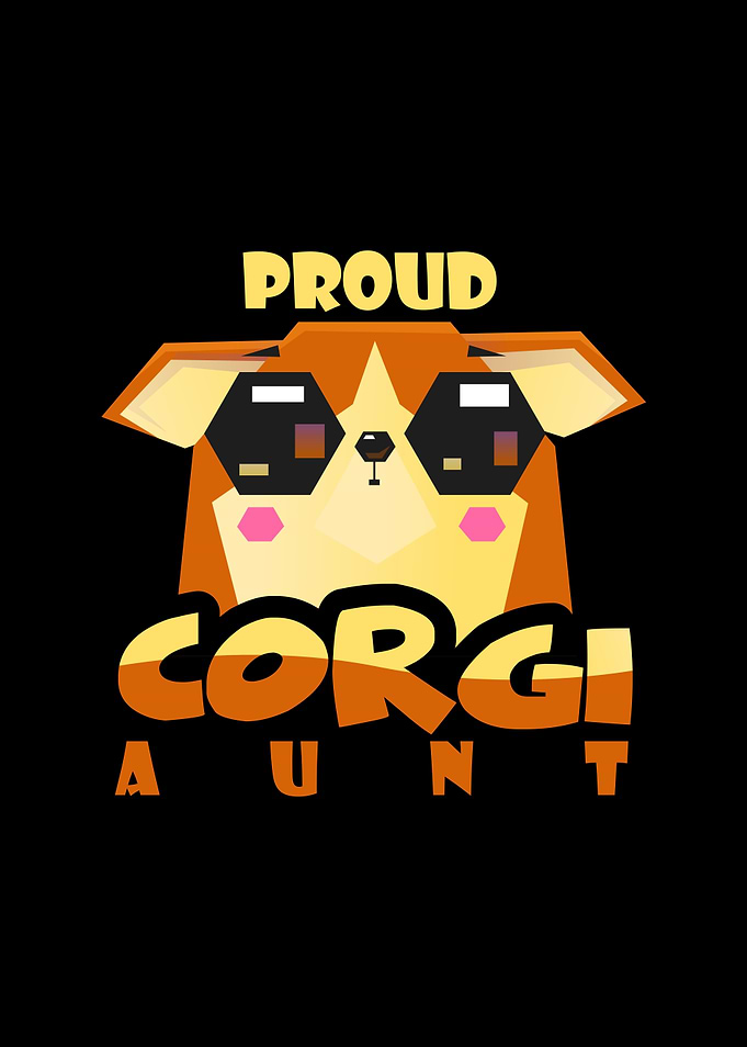 Proud Corgi Aunt