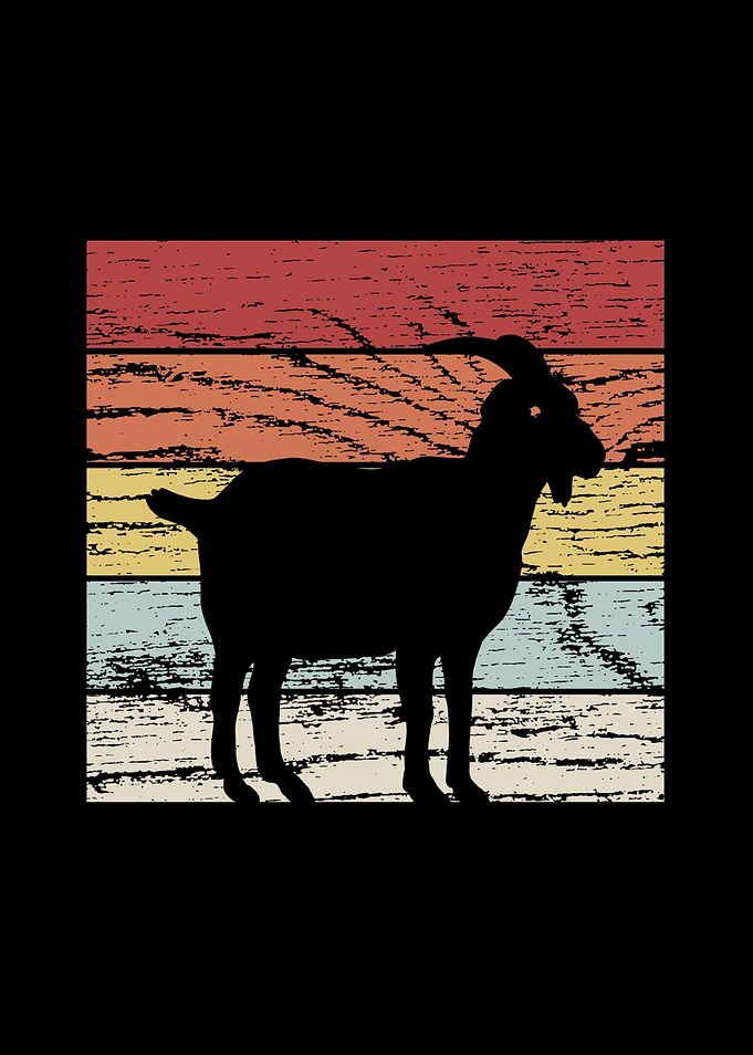 Retro Goat