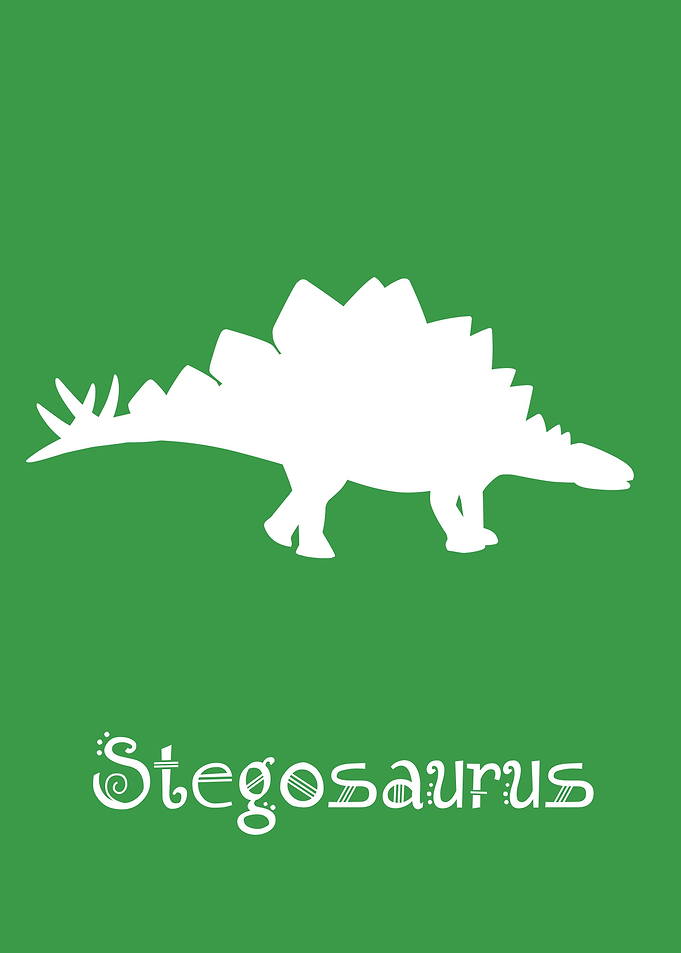 stegosaurus kids dinosaur