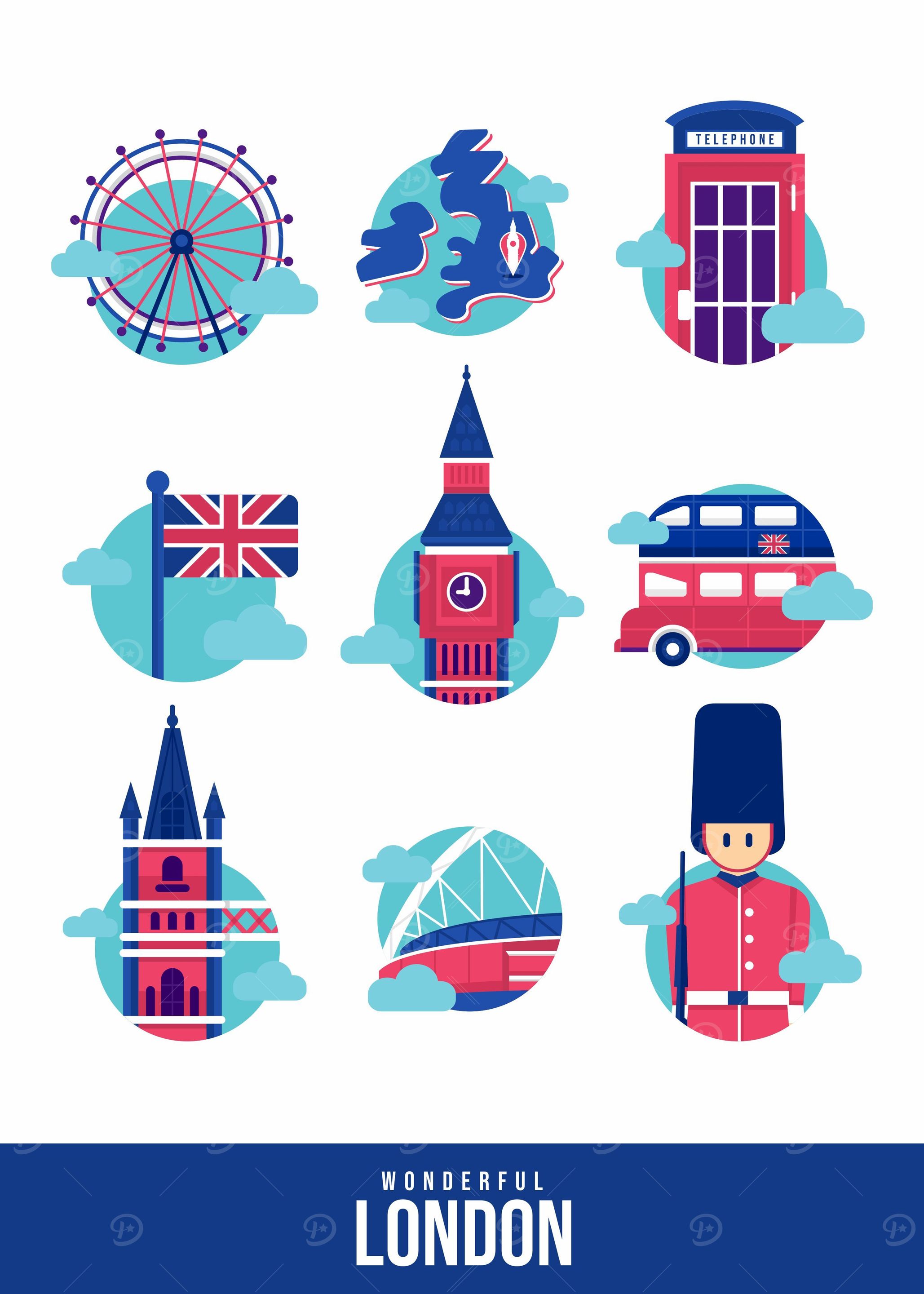 London Iconic Pop Art