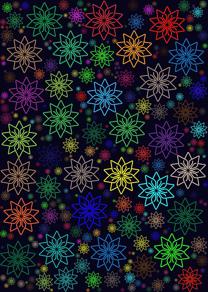 abstract flower
