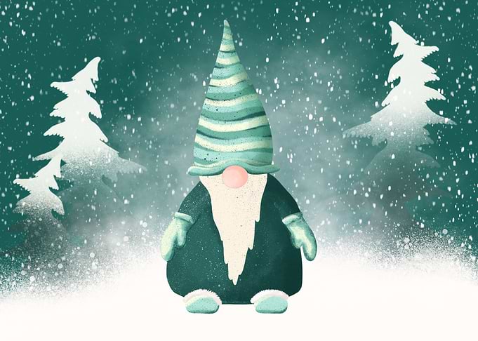 Nordic Gnome Turquoise