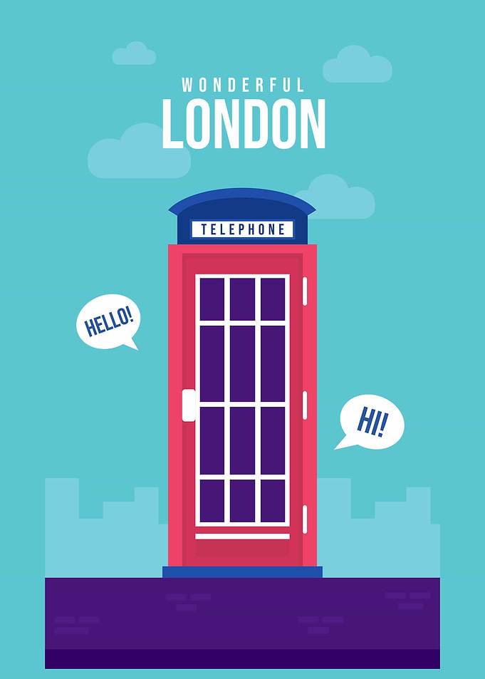 Telephone Box Pop Art