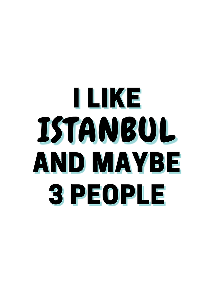 I Like Istanbul And Maybe