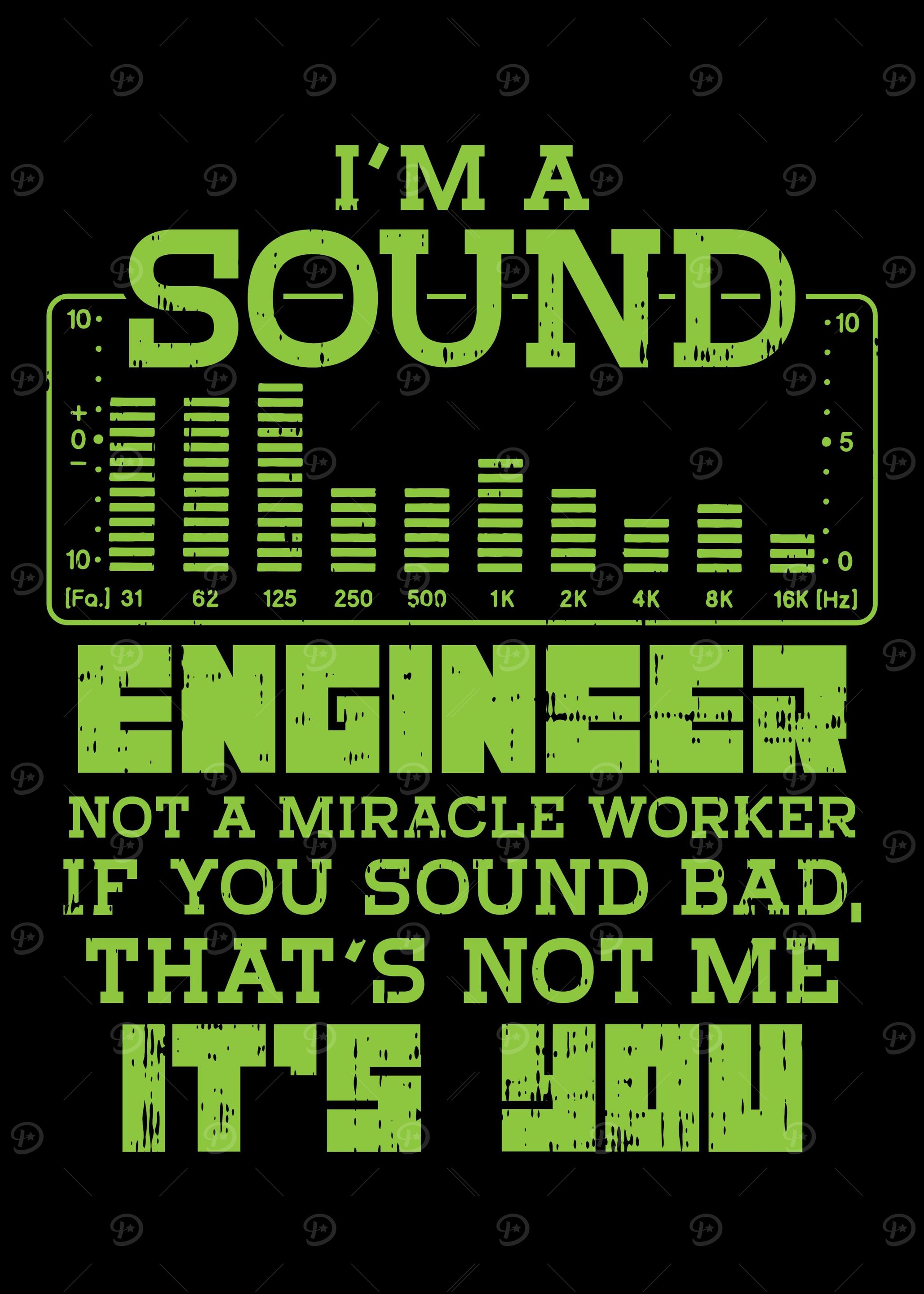 Funny Sound Engineer
