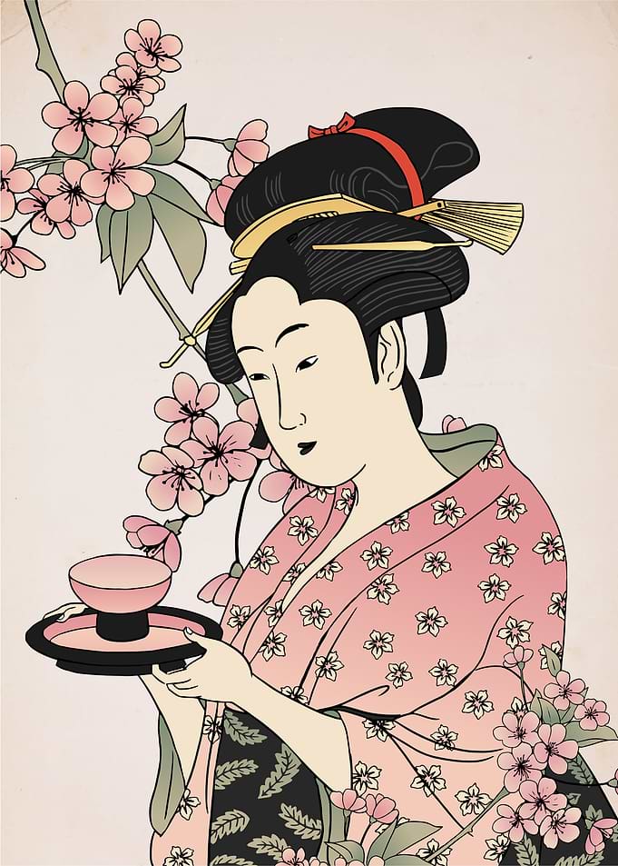 woman kimono traditional