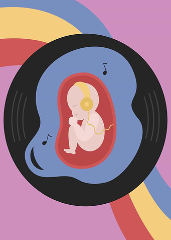 Baby vinyl uterus