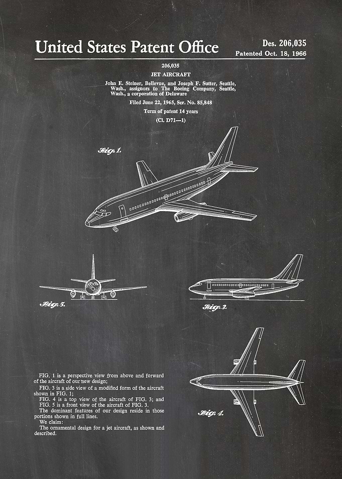 5 Boeing 737 Patent