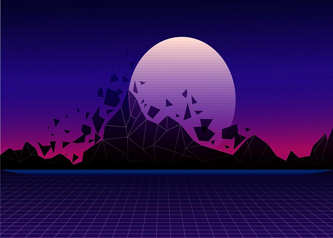 fractured mountain