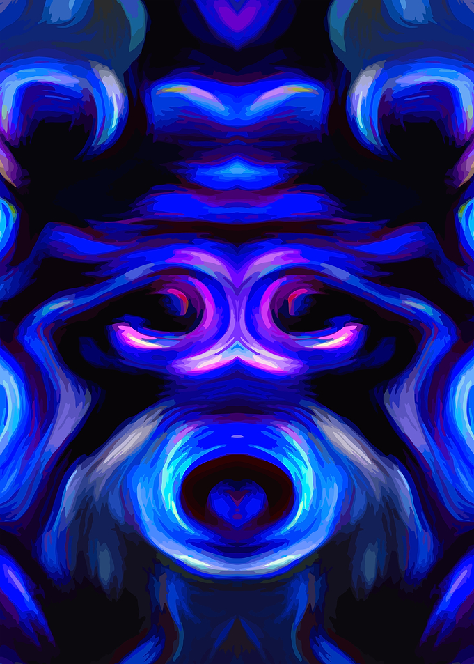 Bear Abstract Mystery