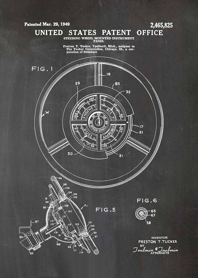 25 Tucker Steering Wheel