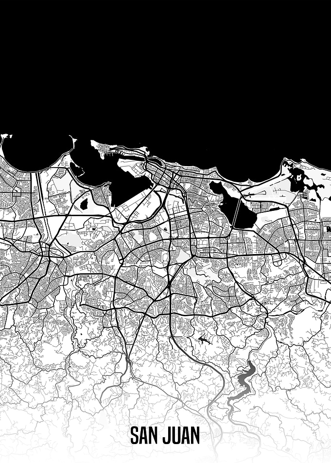 San Juan map