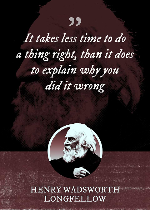 It takes less time to do a