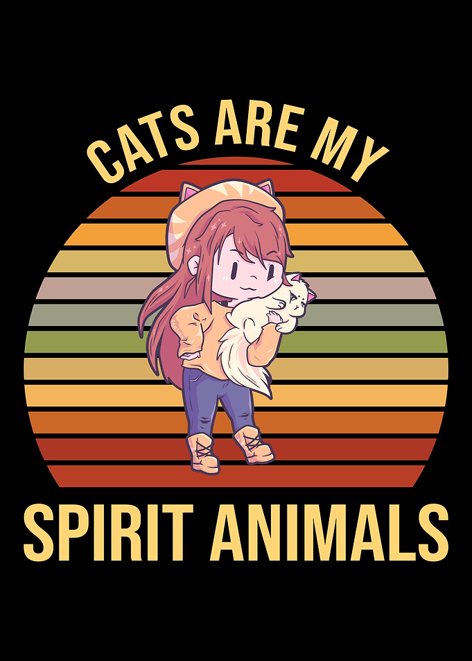 Cats Are My Spirit Animals