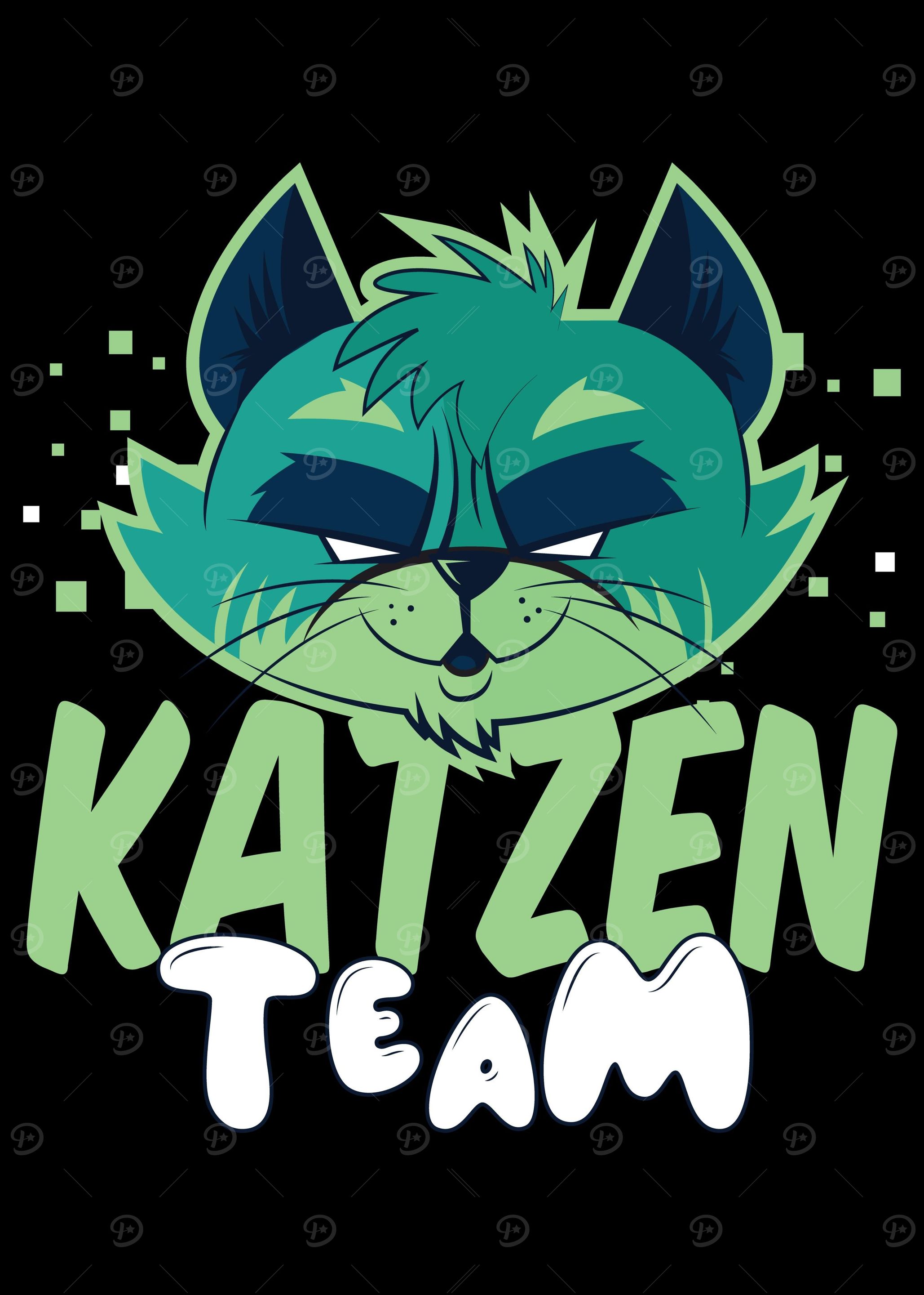 Katzen Team Cool Pussy Cat