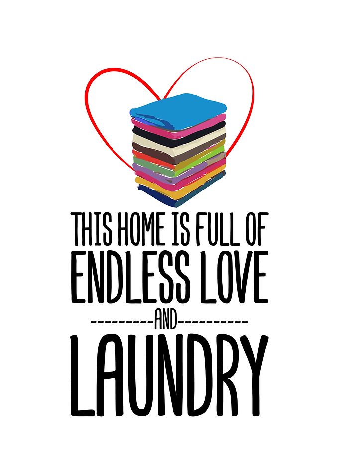 Endless Laundry Wall Decor