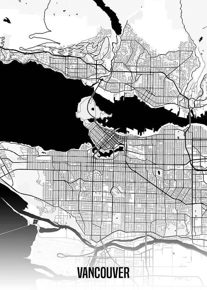 Vancouver map