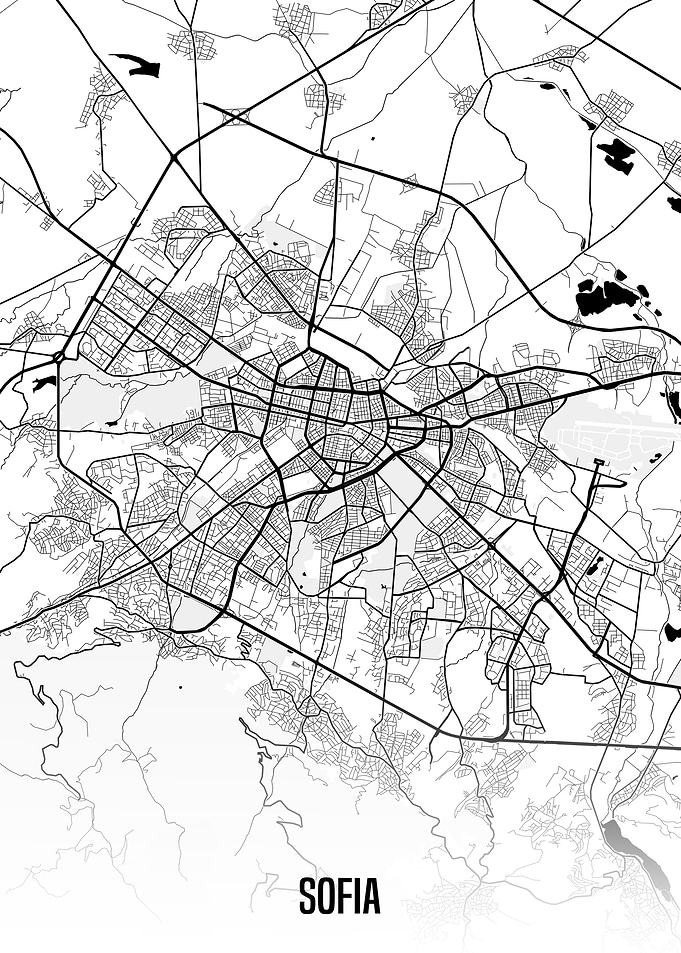 Sofia map