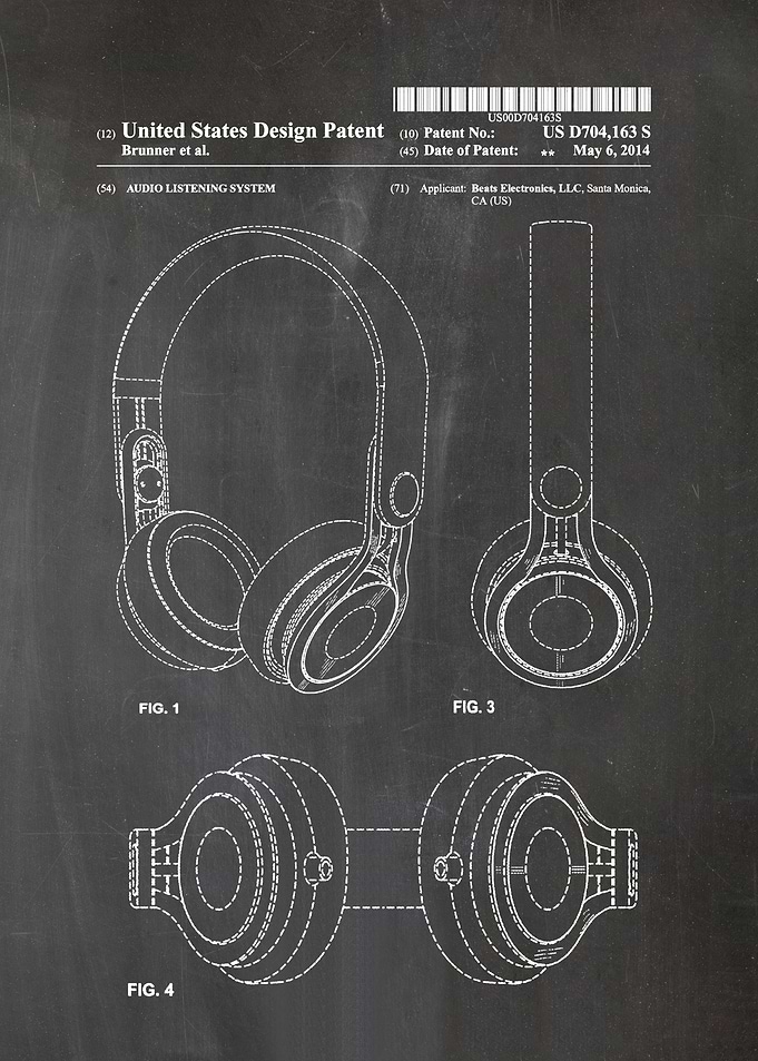 31 Beats Headphone Patent