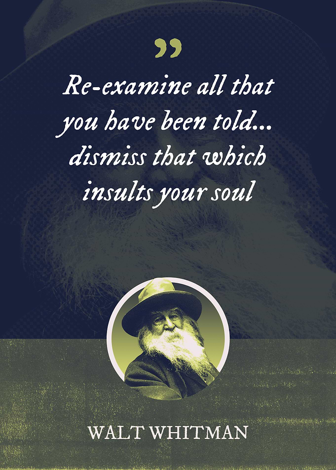 Reexamine all that you