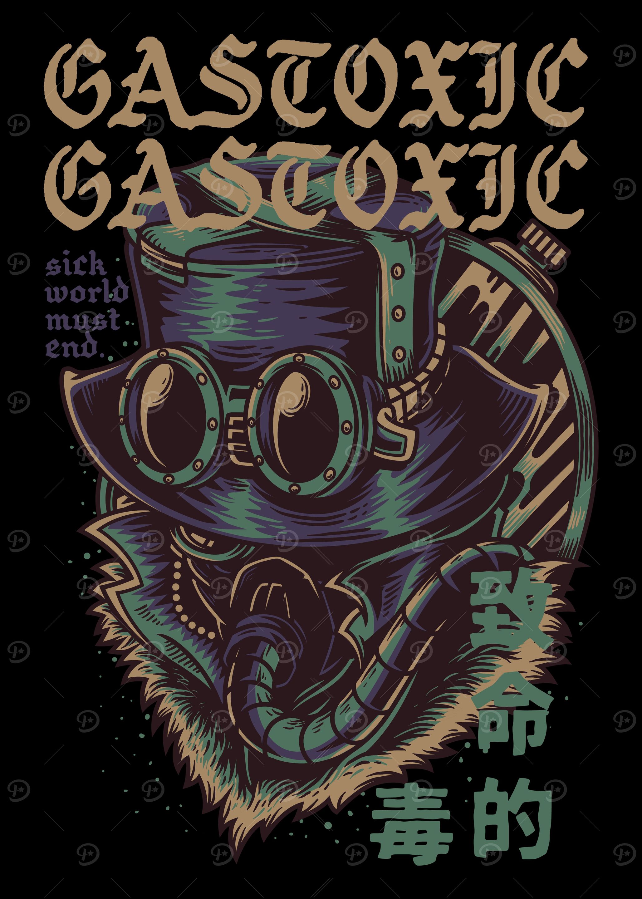 Gas Toxic Magician Hats