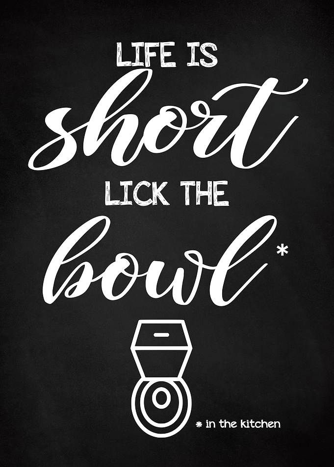 LIFE IS SHORT Funny Chalk