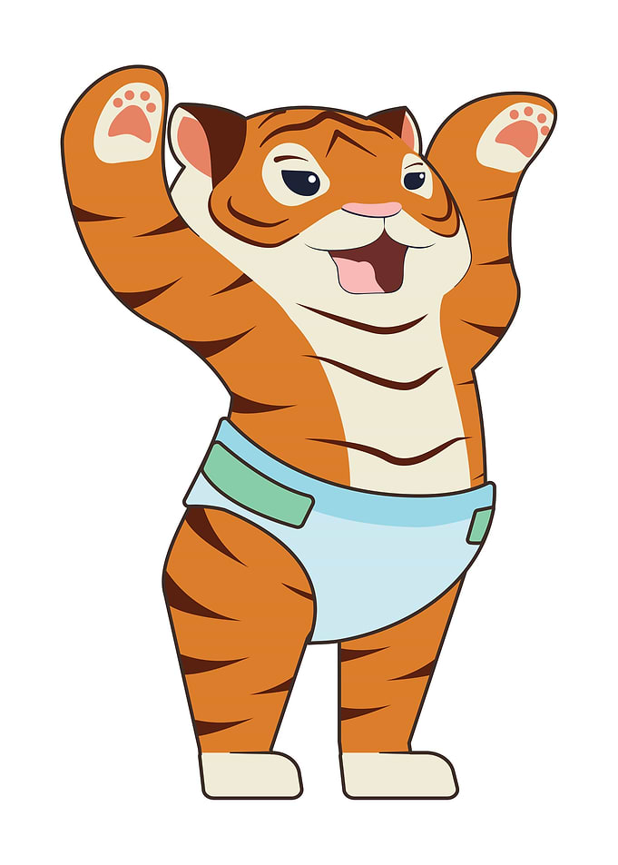 Baby tiger Underpants