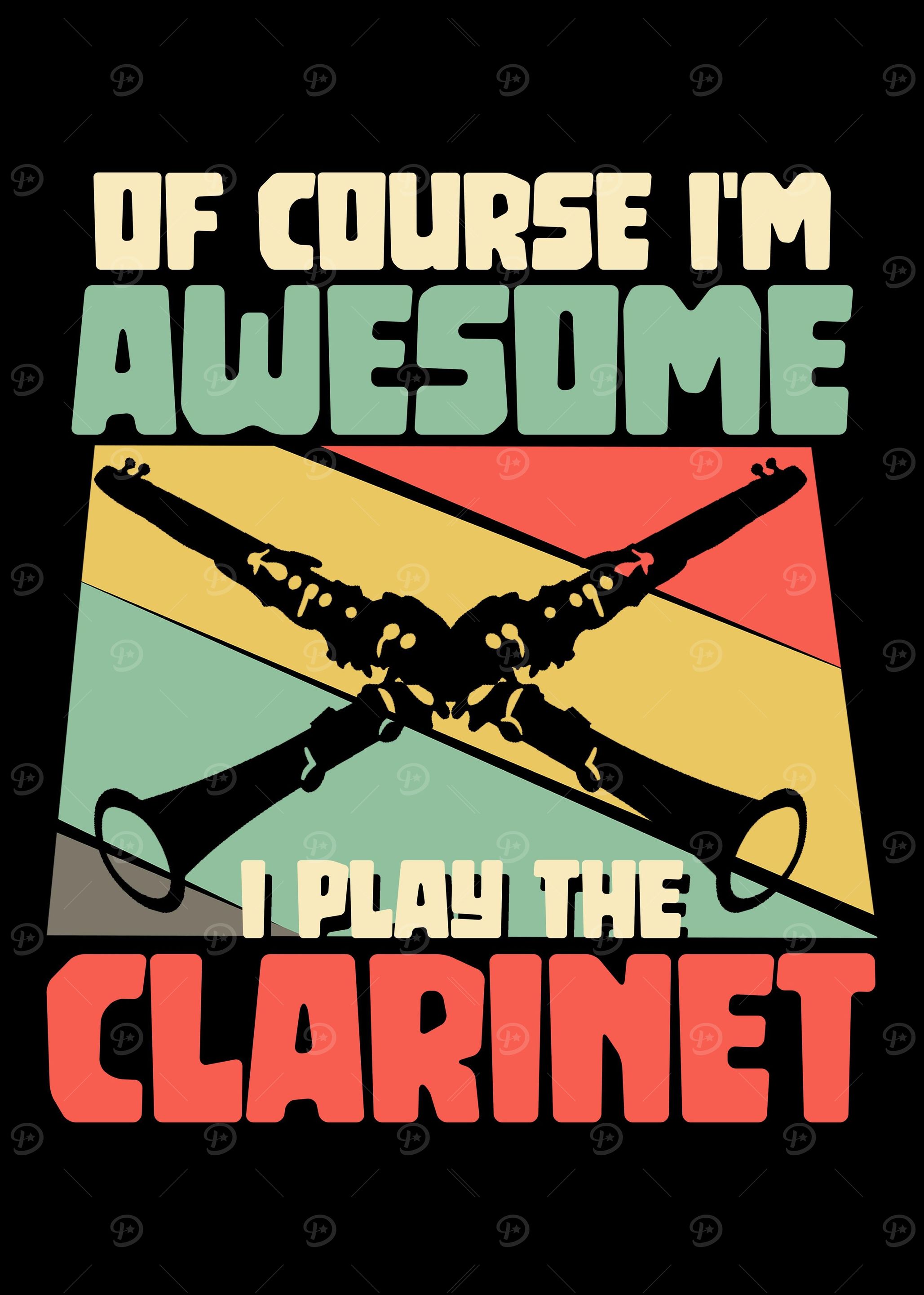 I play the clarinet